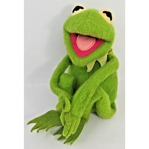 1976 Kermit The Frog #850 Jim Henson Muppet Doll Fisher Price Plush Toy BB27 - Picture 1 of 7